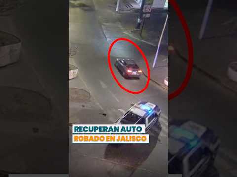 Cámaras de Jalisco detectan autos robados en minutos