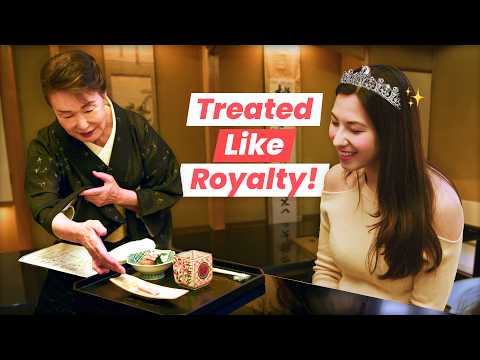 She Made Me Feel Like a Princess | Kaiseki Dining in Tokyo