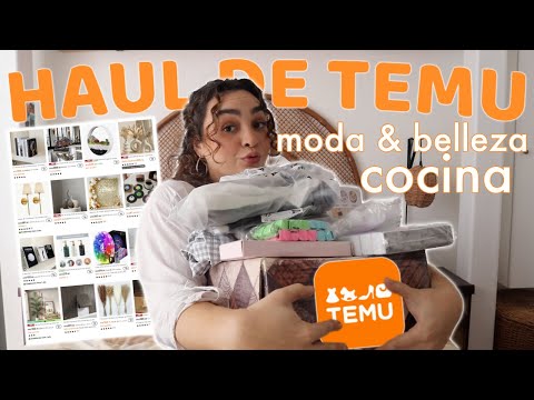 haul de cosas random de TEMU 🛍️👩🏻‍💻 (cocina, moda y belleza)