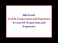 Exponents and Volume Calculations