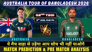 Australia vs Bangladesh 2nd T20I Match Prediction | AUS vs BAN 2nd T20I Prediction | #T20I2026
