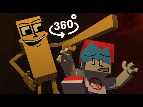 "Tung Tung Tung Sahur" Minecraft 360° VR Animation