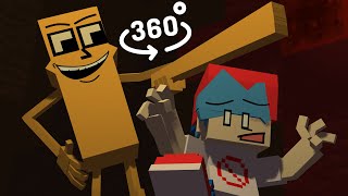 "Tung Tung Tung Sahur" Minecraft 360° VR Animation