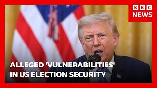 YouTube video thumbnail: US President Donald Trump Alleges China Committed 2020 Voter Fraud