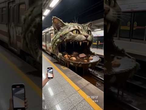 Cat Vali Train 🥹 #shorts #shortvideo #youtubeshorts