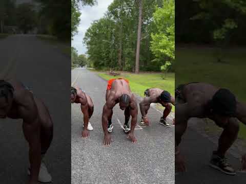 Do this instead of Running to Burn ? Fat @Apexunn_ @BrolyGainz007 #Shorts #burpees