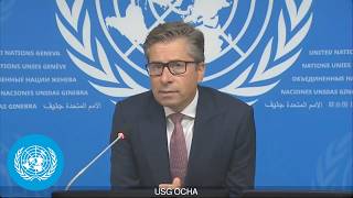 YouTube video thumbnail: Yemen: Severity of Humanitarian Crisis Cannot Become the new Norm - Ocha Briefing