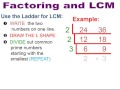 Exploring the Ladder Method for LCM