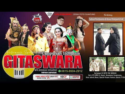 🔴 Live 22/12/24 Cs. GITA SWARA 0815 8504 2912 | Pernikahan : Sahrul & Nova | Cheng Cheng Po Sound 2