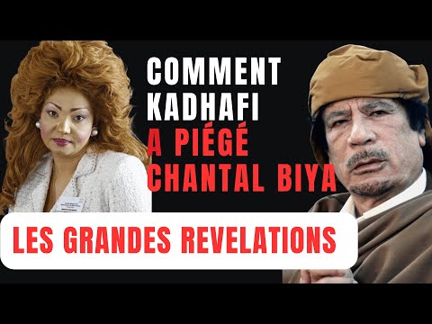 KADHAFI A PIÉGÉ CHANTAL BIYA. LE GENERAL ASSO ALLAIT PISSER SUR LE MINISTRE TCHIROMA...