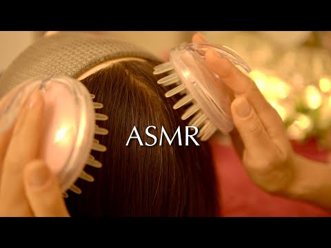 [ASMR] Brain Melting Head Massage to Help You Sleep | No Talking