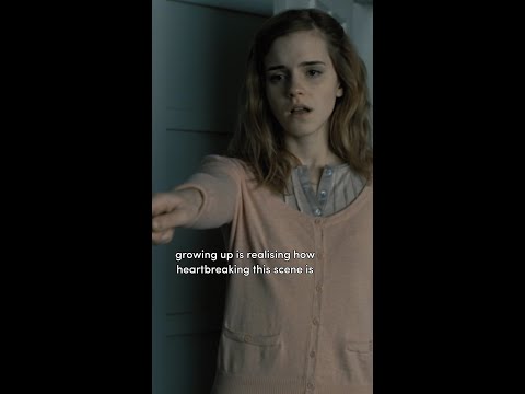 This scene is so heartbreaking #HarryPotter #HermioneGranger