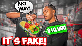 Customer REFUSED to Believe His $10,000 Sneakers Were Fake…