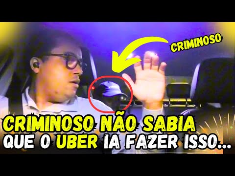 🚨 URGENTE! CRIMINOSO se Passa de passageiro MAS o Uber NÃO Deixou BARATO!