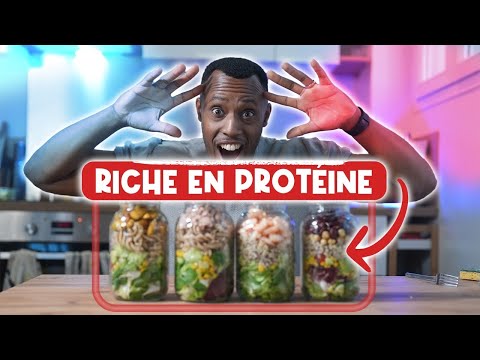 Salade en pot : Meal prep pour la semaine