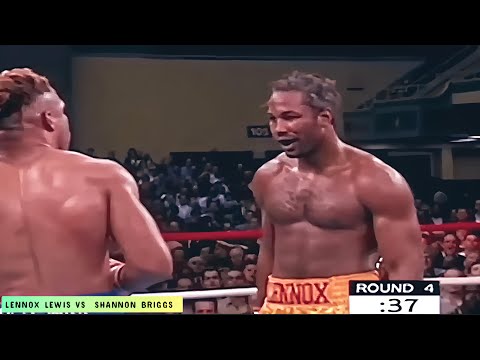 CARA TIDAK BIASA Lennox Lewis vs Shannon Briggs