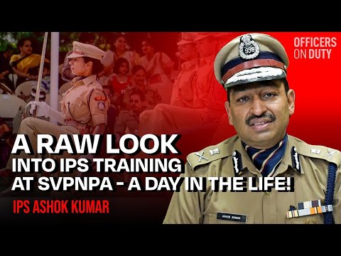 Inside an IPS Officer’s Training Routine | SVPNPA Daily Schedule ft. Ashok Kumar (IPS 1989)