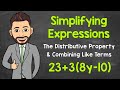 Simplifying Algebraic Expressions with Parentheses