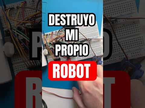 ¿DESTRUYO mi PROPIO ROBOT? #ia #tecnologia #robots