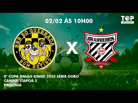 8° COPA UNIÃO KINISI 2025 SÉRIE OURO - PAULÍNIA 02/02/2025