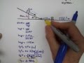 Inelastic Collisions and Inclined Planes