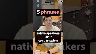 5 natural phrases native speakers use! 🗣️