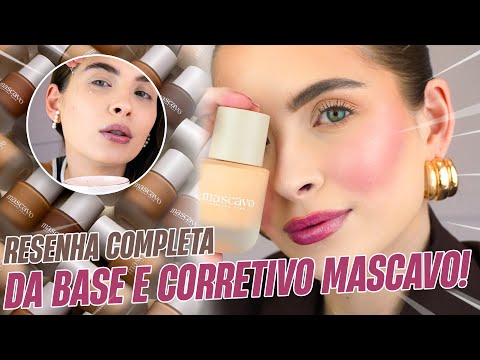 TUDO SOBRE A BASE E O CORRETIVO MASCAVO! – RESENHA COMPLETA! | Fernanda Tumas
