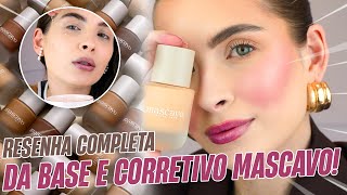 TUDO SOBRE A BASE E O CORRETIVO MASCAVO! – RESENHA COMPLETA! | Fernanda Tumas