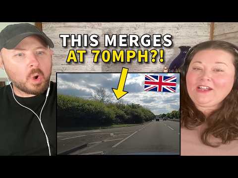 Americans React to UK Motorways vs Dual Carriageways