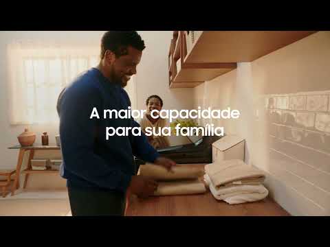 Lavadora ideal para grandes famílias