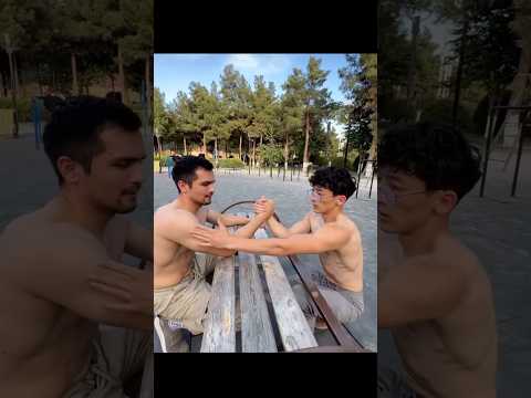 Jamshid Arm wrestling tutorial 💀📈 #motivation #edit #trolllife #trolledit #shorts #sports #sigma