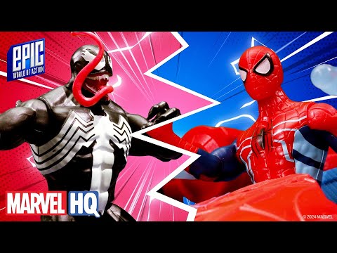 Grande rissa tra bot! | Spider-Man contro Venom | Hasbro’s Epic Marvel Ep 6 | Marvel HQ Italia