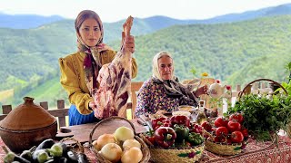 Village-Style Dolma | Stuffed Eggplants, Bell Peppers & Tomatoes with Ground Lamb