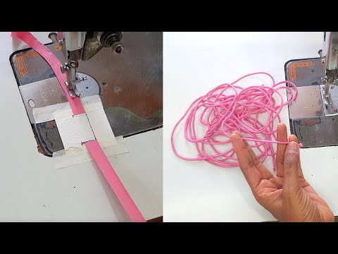 डोरी बनाने की जबरदस्त Trick dori making | thin Dori | piping dori making | Dori banane ka tarika