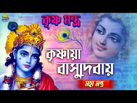 কৃষ্ণ মন্ত্র | কৃষ্ণায়া বাসুদেবায় | Krishna Mantra 108 Times। Krishnaya Vasudevaya | Mahamantra