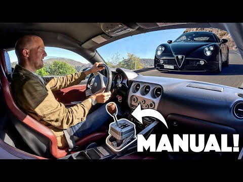 Driving The Alfa Romeo 8C M! [Manual Restomod!]