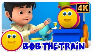 Bob El Tren - Canción de Lavarse las Manos 🧼 | Rimas Infantiles Educativas para Niños 👶