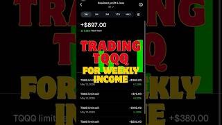 $897 Profit: My Simple TQQQ Swing Trading Setup #stockmarket #portfolioreview #investmentincome