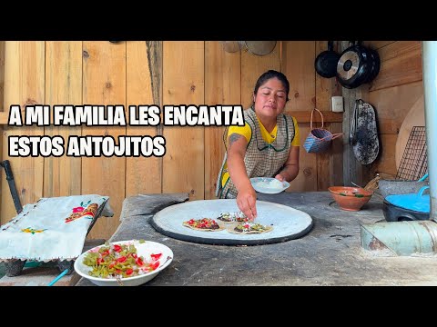 Como hacer memelas con una ensalada de nopales ¿Cuál es su antojito favorito?