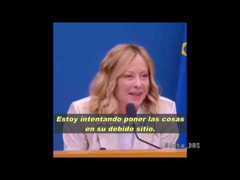 Giorgia Meloni: "Elon Musk no es un peligro para la democracia, Soros si"