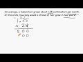 Understanding Growth Rates and Multiplication