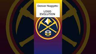 The evolution of the Denver Nuggets logo ⛏️🏀