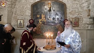 Η ΕΟΡΤΗ ΤΟΥ ΟΣΙΟΥ ΣΑΒΒΑ ΤΟΥ ΗΓΙΑΣΜΕΝΟΥ ΣΤΟ ΙΕΡΟ ΠΑΡΕΚΚΛΗΣΙΟ ΑΥΤΟΥ ΤΗΣ ΙΕΡΑΣ ΜΟΝΗΣ ΑΡΧΑΓΓΕΛΩΝ