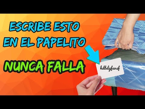 SOLO ESCRIBE UN DESEO EN UN PAPELITO Y GUÁRDALO BAJO LA ALMOHADA  Es increíble lo que sucede