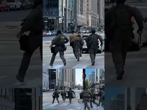 Chicago, USA: Mann entkommt Einwanderungsbehörde ICE mit Rad
