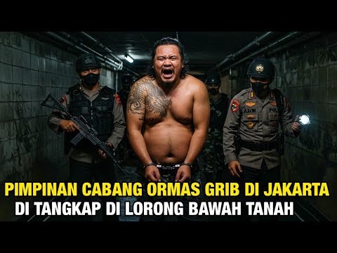 HEBOH‼️MARKAS ORMAS GRIB DI HANCURKAN, PIMPINAN CABANG GRIB DI TANGKAP DI LORONG BAWAH TANAH