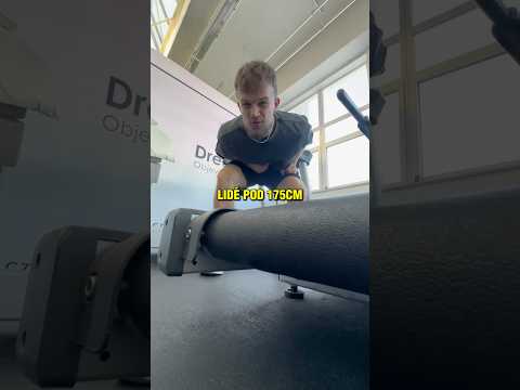 Takhle vidí fitko malý člověk? 😭