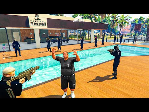 A POLICIA INVADIU MINHA FAZENDA E EU TIVE QUE REVIDAR - GTA RP