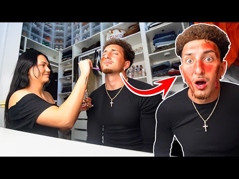 PUTTING MY PERIOD ON MY HUSBANDS FACE!! *HE FREAKED OUT*