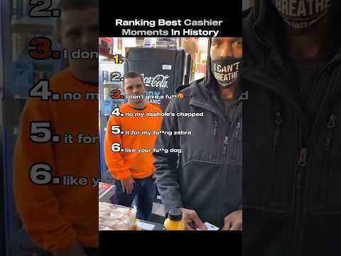 Crashier Moments 🤣 #cashier #supermarket #ranking #tiktok